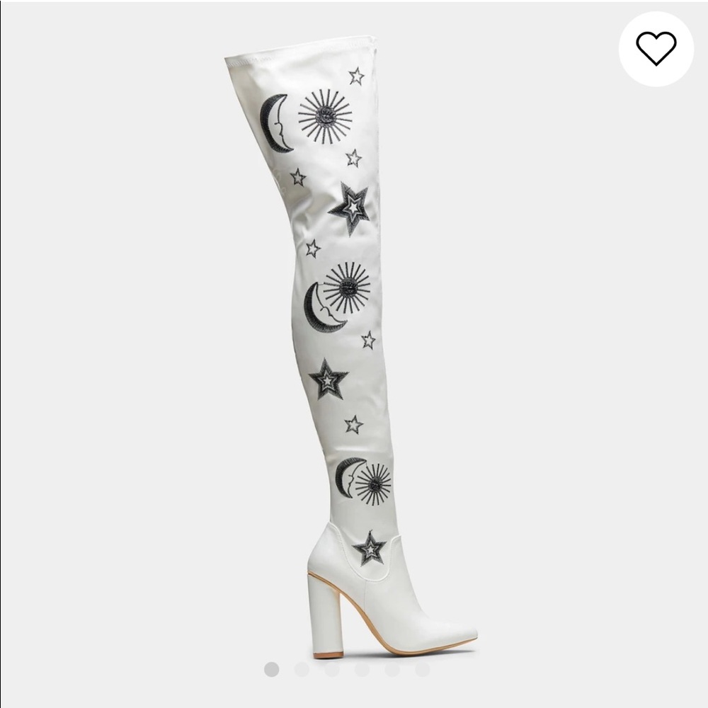 Dolls Kill Astrid Thigh High Boots (Koi Footwear)